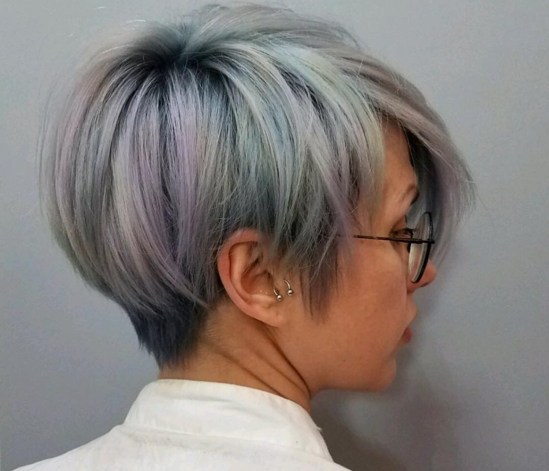 Glamorous Long Pixie
