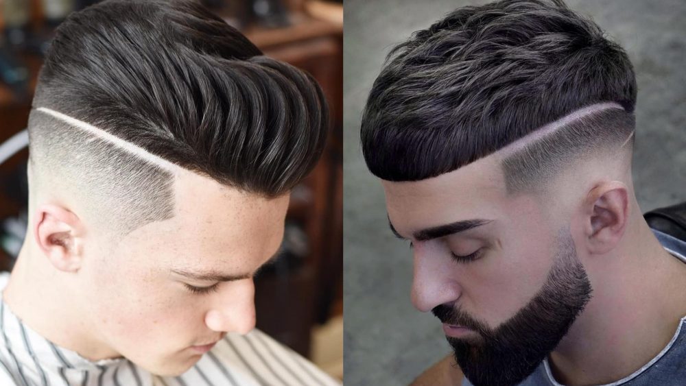 Best Hard Part Haircuts