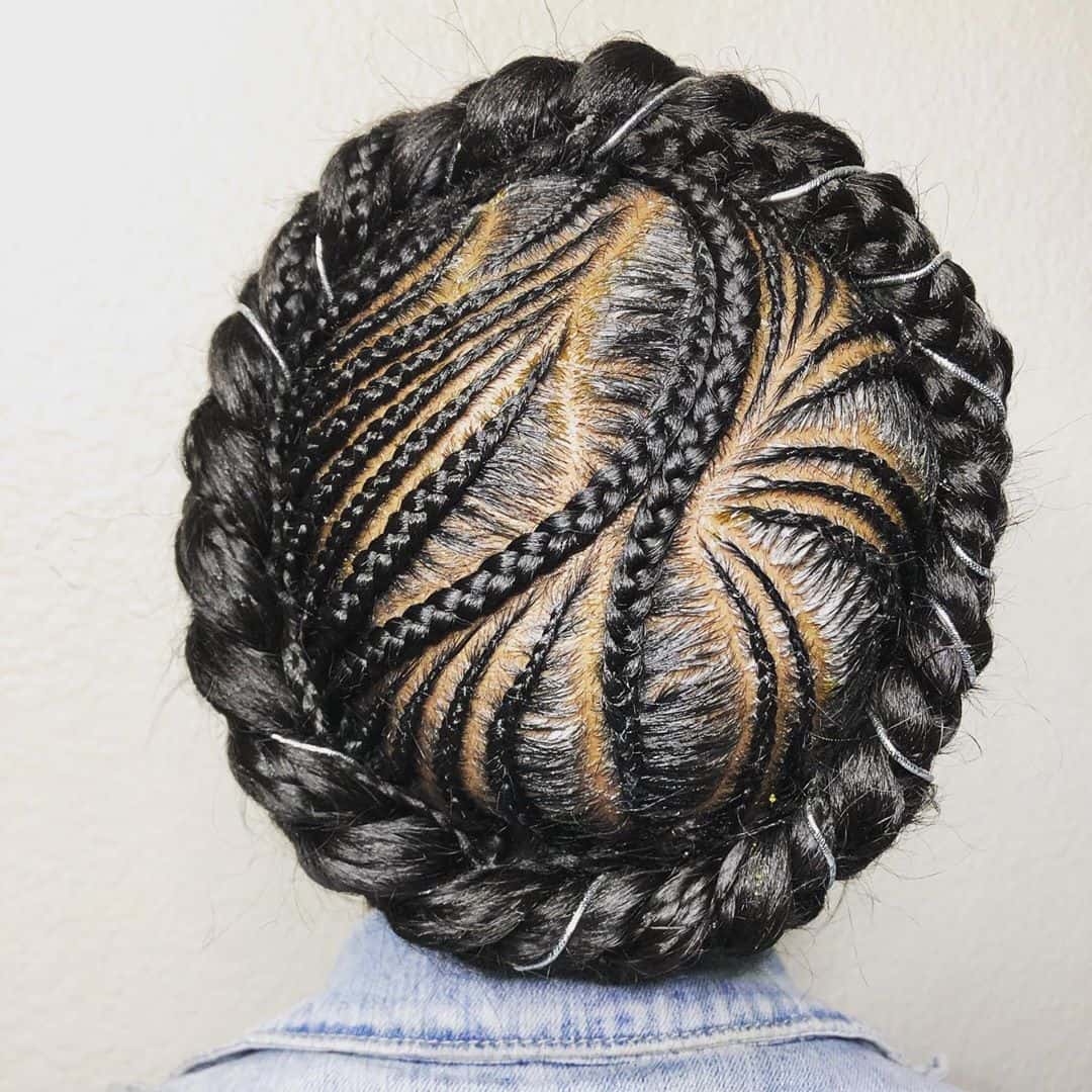 Goddess Halo Braid