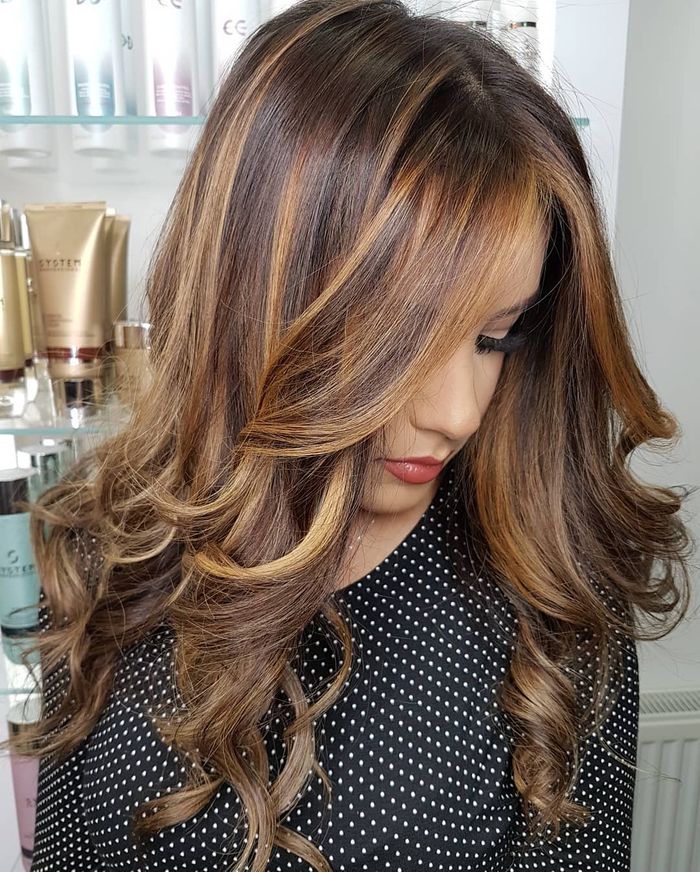Soft Warm Balayage