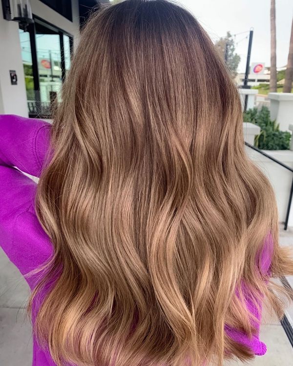 Warm Honey Balayage