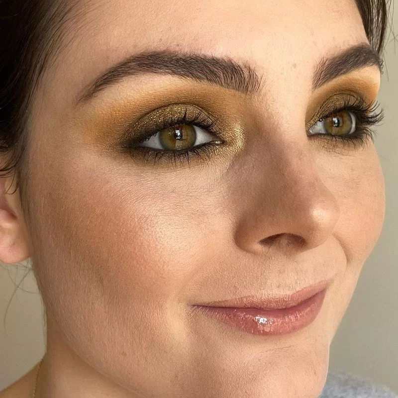 Glittery Gold
