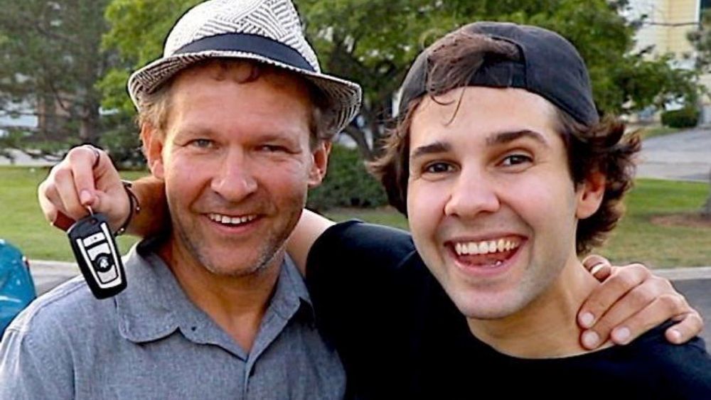 David Dobrik and his dad