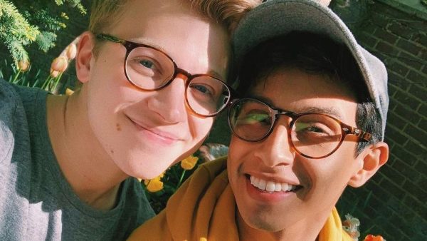 Joe Serafini and Frankie