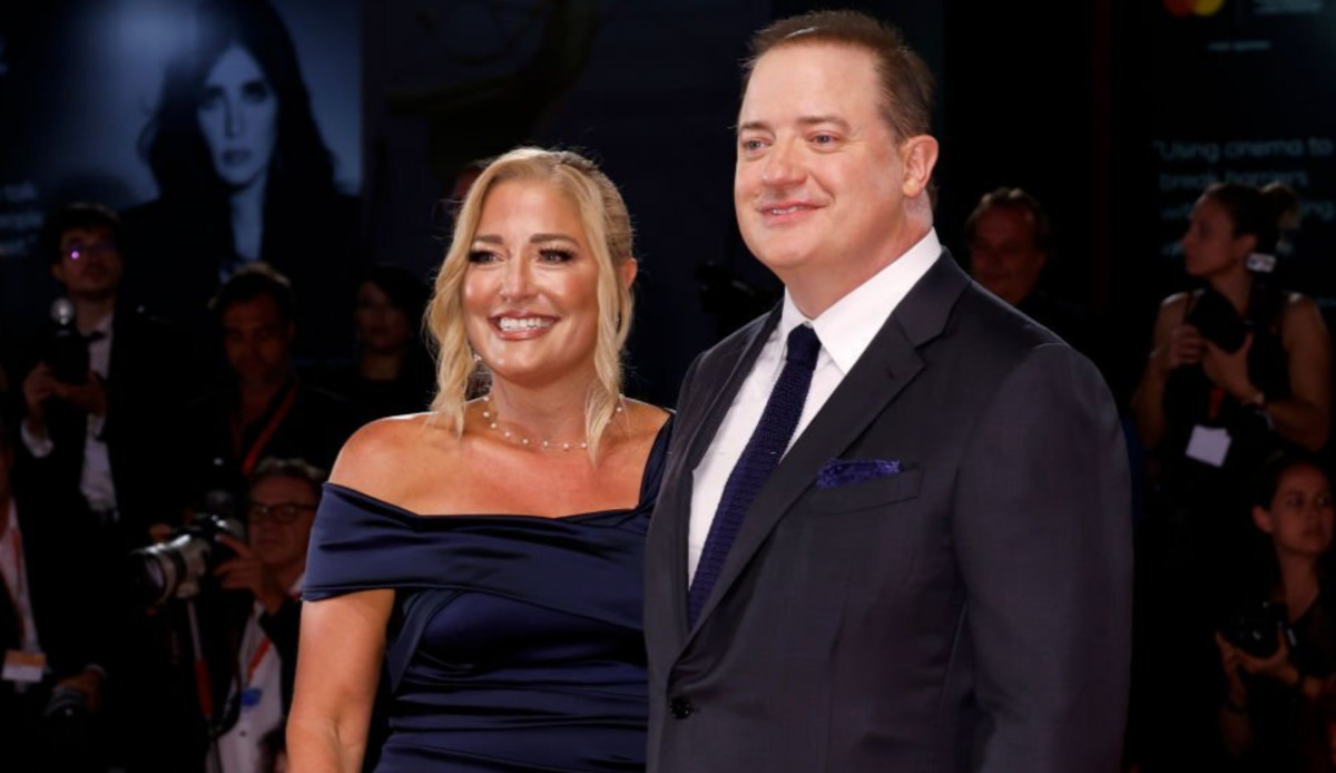 Jeanne Moore and Brendan Fraser